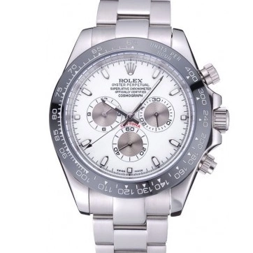 Aaa replica watch White Dial Daytona Stainless 622542 Steel Rolex Bracelet Cosmograph 0628